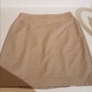 Ann taylor business skirt. Slim below the knee fit with a back slit.